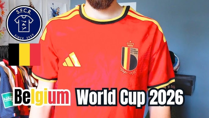 Belgium Home 2026 World Cup Jersey