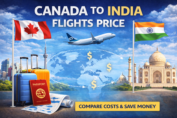 Canada to India Flights Price