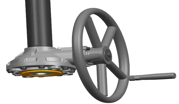 Multi Turn Bevel Gearbox