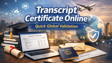 Transcript Certificate Online