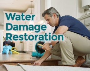 Water damage restoration in Midland, Perth