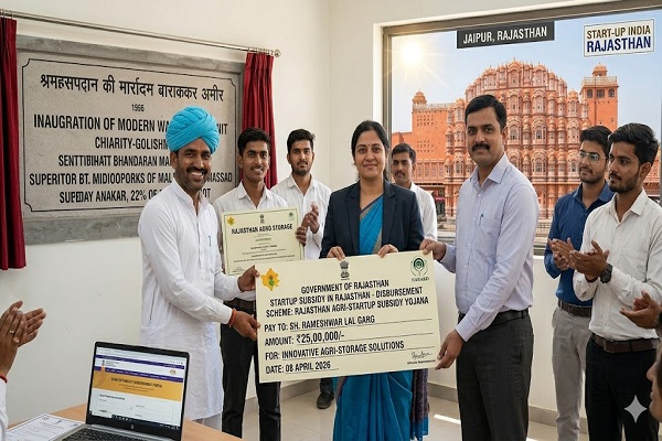 Startup Subsidy in Rajasthan