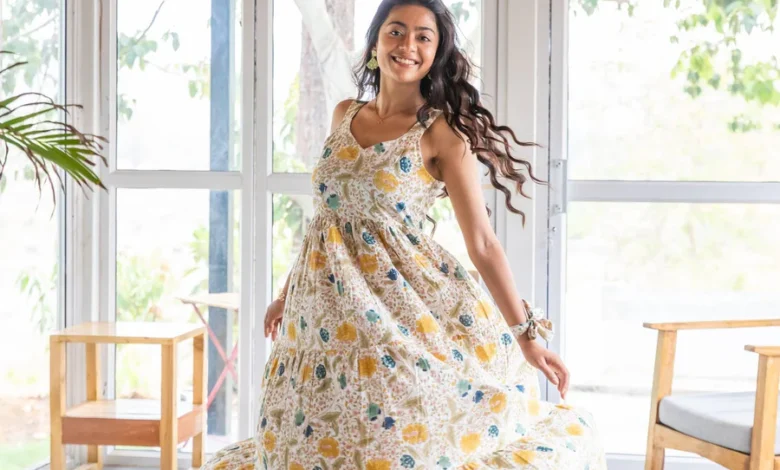 summer indian cotton dresses​