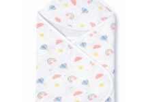 Hooded Muslin Baby Towels