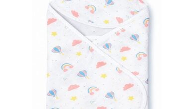 Hooded Muslin Baby Towels