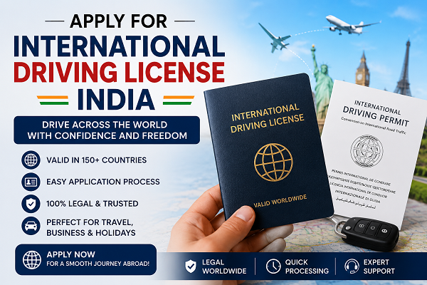 Apply for International Driving License India