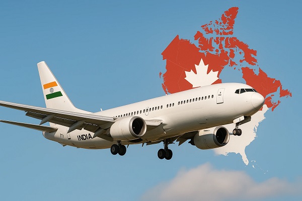 First Class Ticket Price from India to Canada
