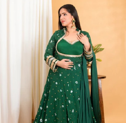 Western Dress with Dupatta