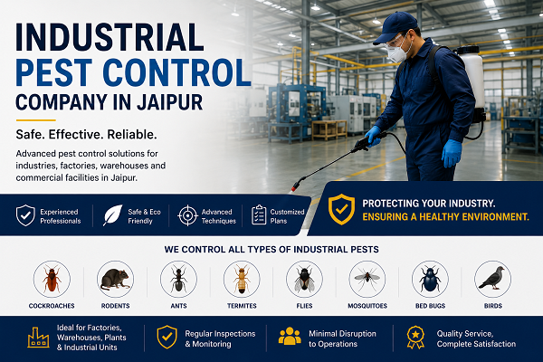 Industrial Pest Control Company in Jaipur