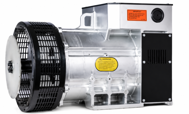 Single Phase Alternator with single Bearing