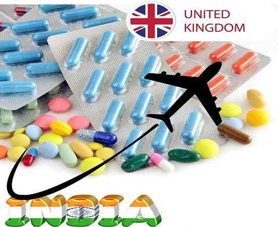 Medicine Parcel to Uk from India
