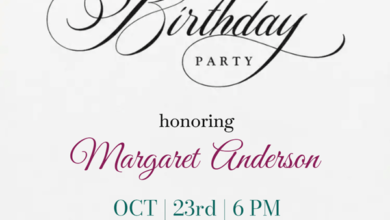 Birthday Invitation Card Design