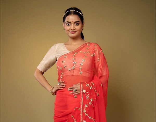 Chiffon Gota Patti Saree