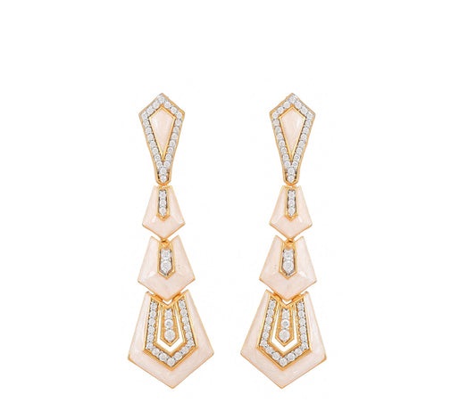 18k gold plated earrings