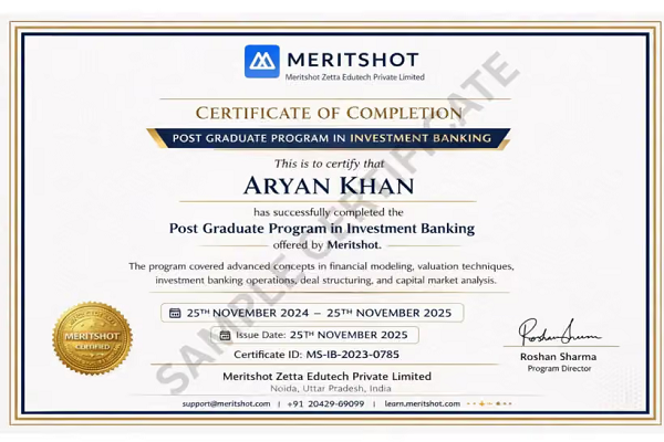 Investment Banking Courses with Placement