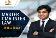 CMA Inter Law Online Coaching