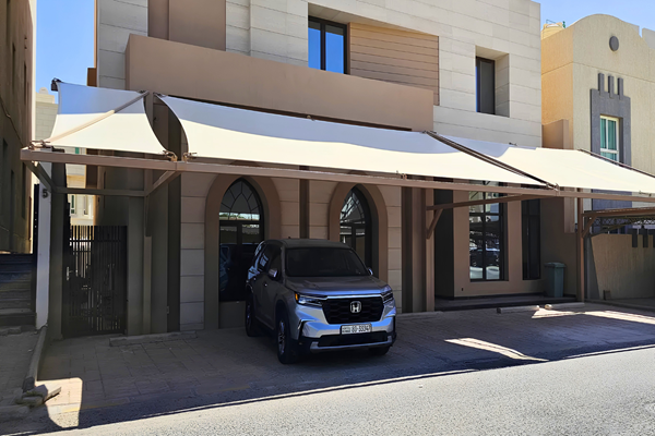 Car Parking Shade Installation