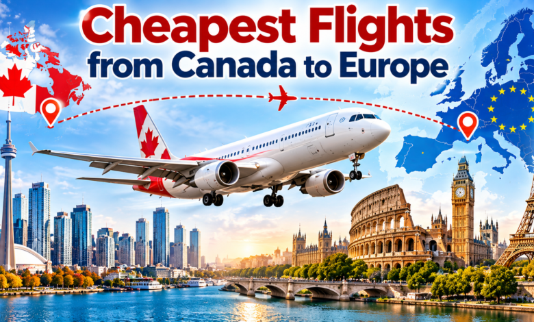 Cheapest Flights from Canada to Europe