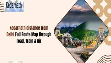 kedarnath distance from delhi