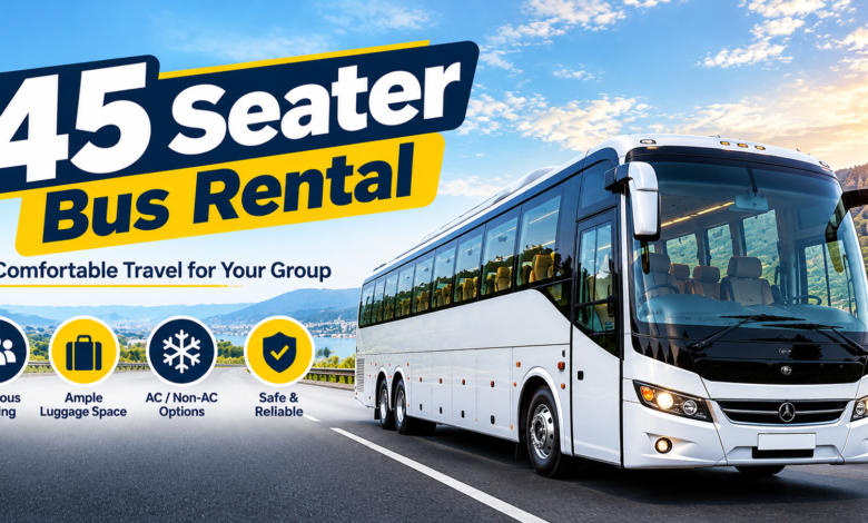 45 Seater Bus Rental