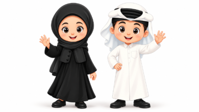 kids abaya