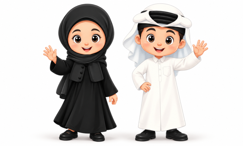 kids abaya