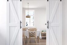 Closet with Sliding Mirror Doors