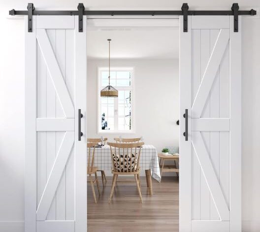 Closet with Sliding Mirror Doors