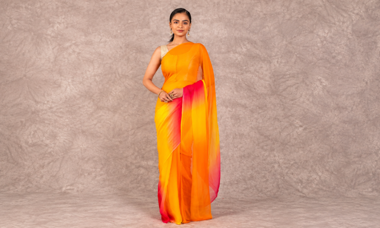 Rajputi Chiffon Saree