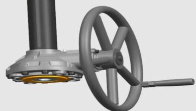 Multi Turn Bevel Gearbox