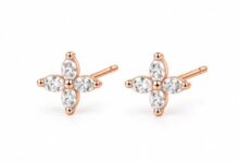 Silver Ear Studs for Women
