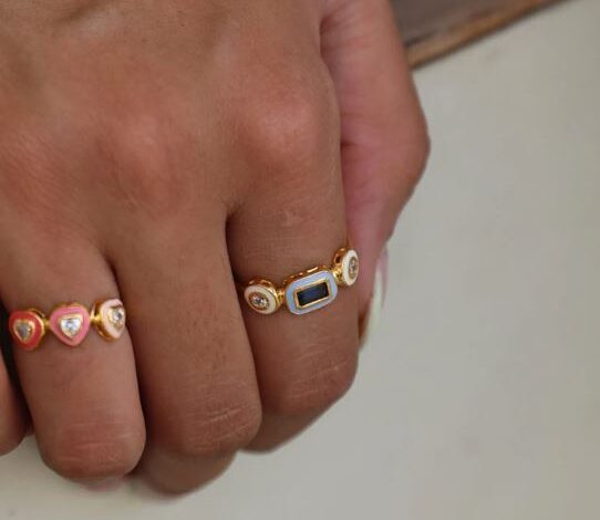 gold plated rings